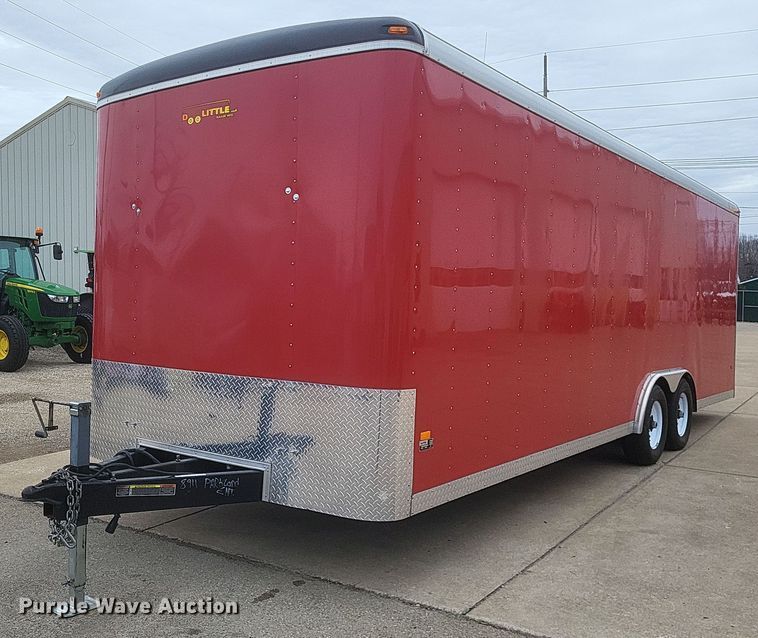 image for item MI9951 2005 Doolittle  enclosed cargo trailer