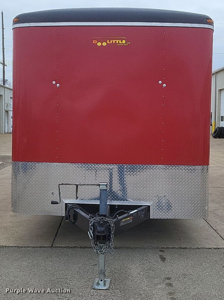 image for item MI9951 2005 Doolittle  enclosed cargo trailer