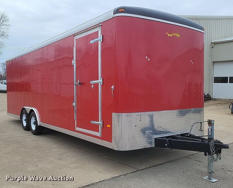 image for item MI9951 2005 Doolittle  enclosed cargo trailer