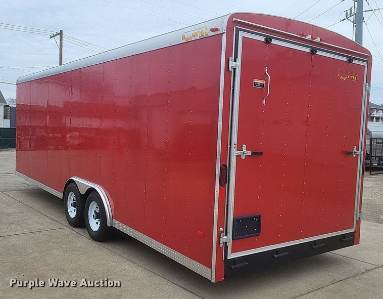 image for item MI9951 2005 Doolittle  enclosed cargo trailer