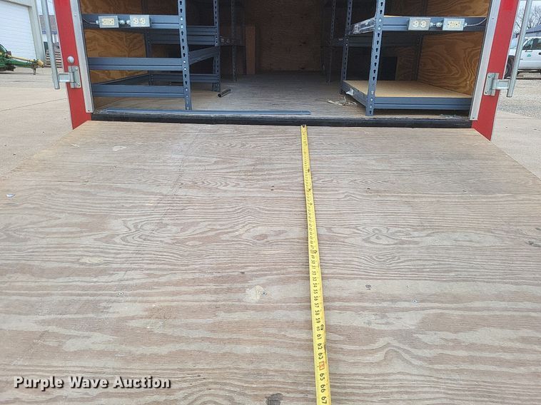 image for item MI9951 2005 Doolittle  enclosed cargo trailer