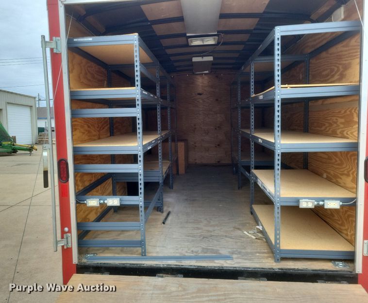 image for item MI9951 2005 Doolittle  enclosed cargo trailer