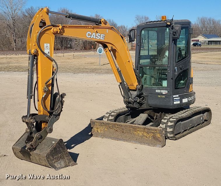 image for item MQ9658 2018 Case CX37C mini excavator