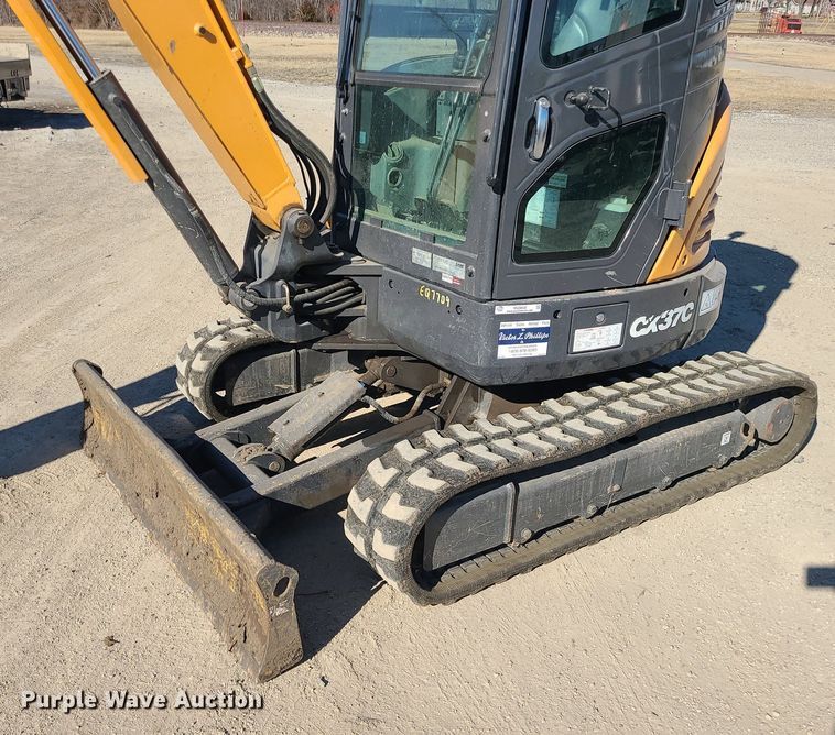 image for item MQ9658 2018 Case CX37C mini excavator