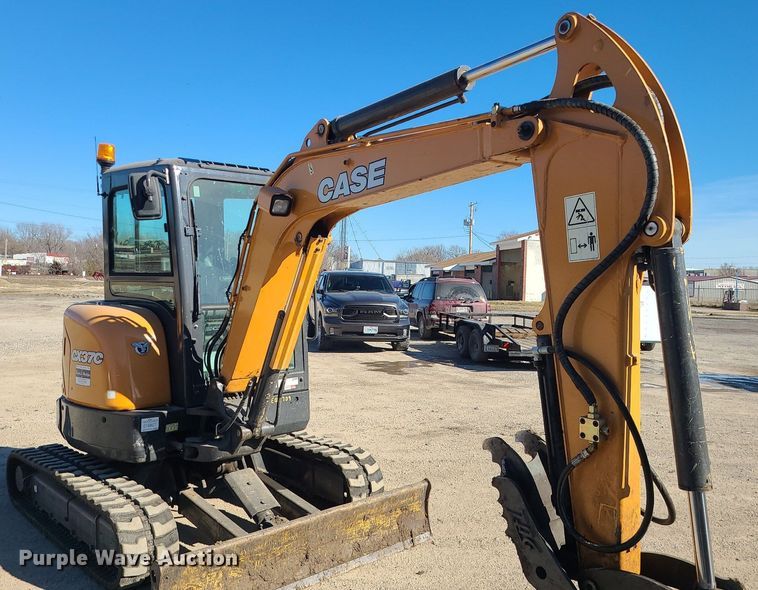 image for item MQ9658 2018 Case CX37C mini excavator