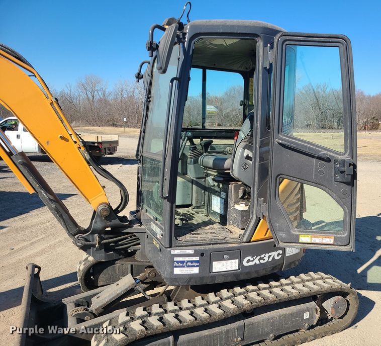 image for item MQ9658 2018 Case CX37C mini excavator