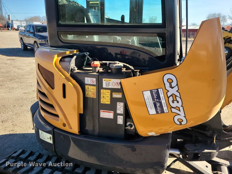 image for item MQ9658 2018 Case CX37C mini excavator