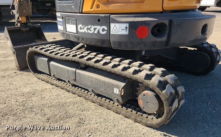 image for item MQ9658 2018 Case CX37C mini excavator