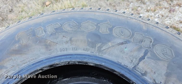 image for item NE9538 (8) Firestone 245/75R17 tires
