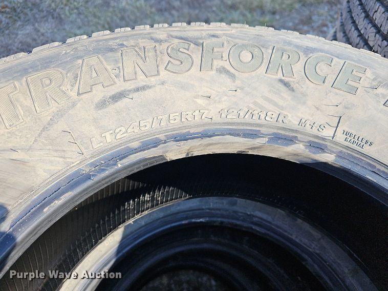 image for item NE9538 (8) Firestone 245/75R17 tires
