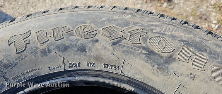 image for item NE9538 (8) Firestone 245/75R17 tires