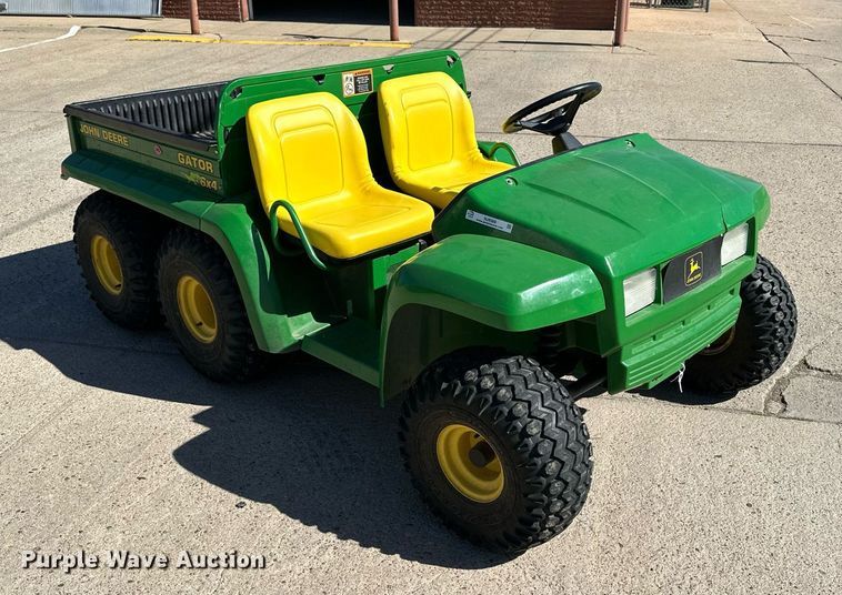 image for item NJ9369 2002 John Deere Gator 6x4 utility vehicle