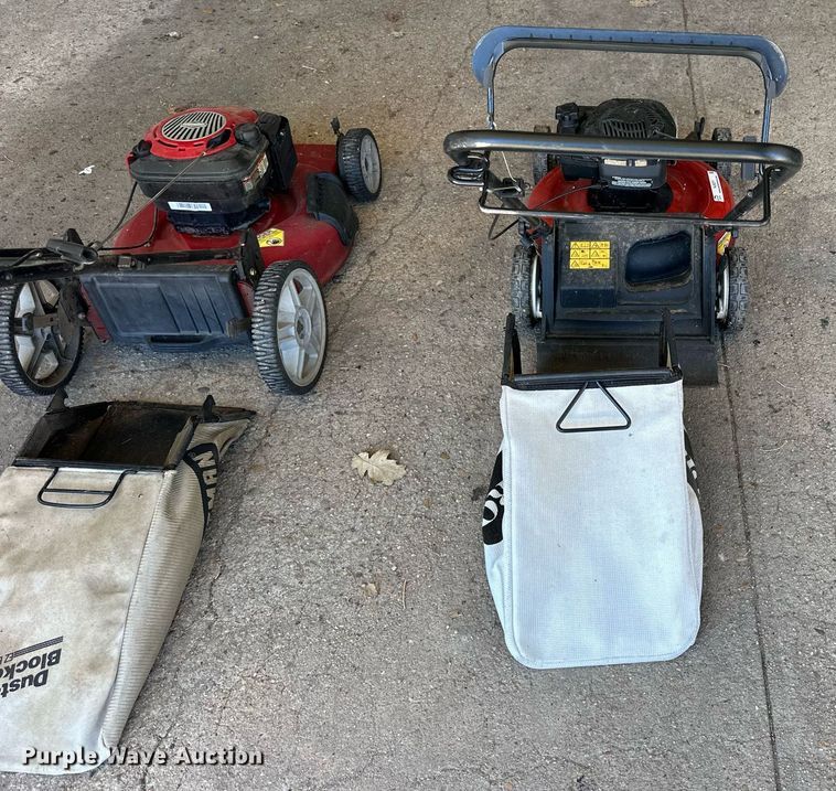 image for item NJ9371 (2) Push Mowers