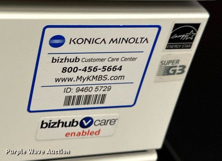 image for item NL9368 Konica Minolta  Bizhub C454E copy machine 