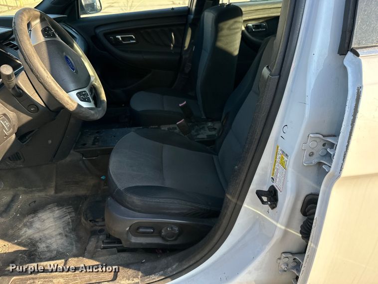 image for item NL9375 2013 Ford Taurus Police Interceptor 