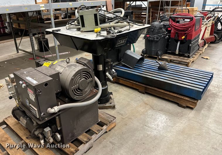 image for item NU9394 MTS seismic simulation system