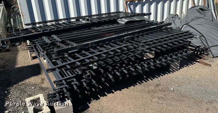 image for item NU9397 Wrought iron fence materials