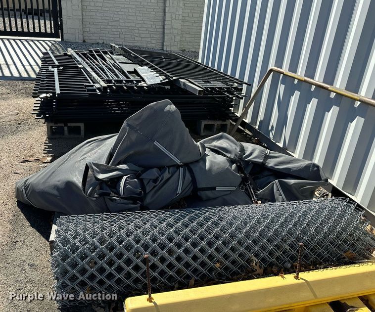 image for item NU9397 Wrought iron fence materials