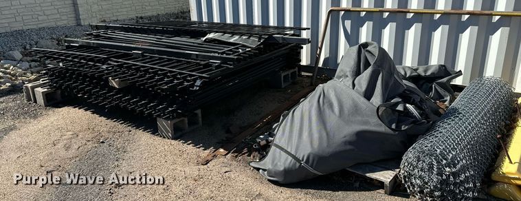 image for item NU9397 Wrought iron fence materials