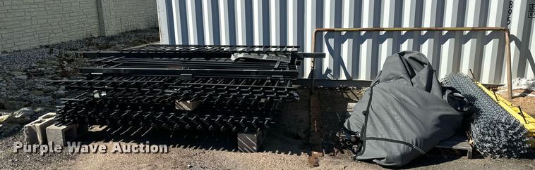 image for item NU9397 Wrought iron fence materials