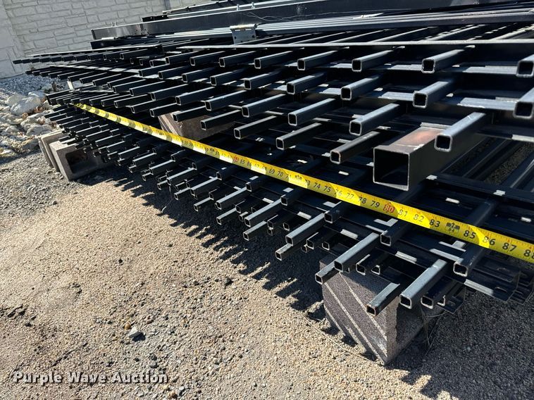 image for item NU9397 Wrought iron fence materials