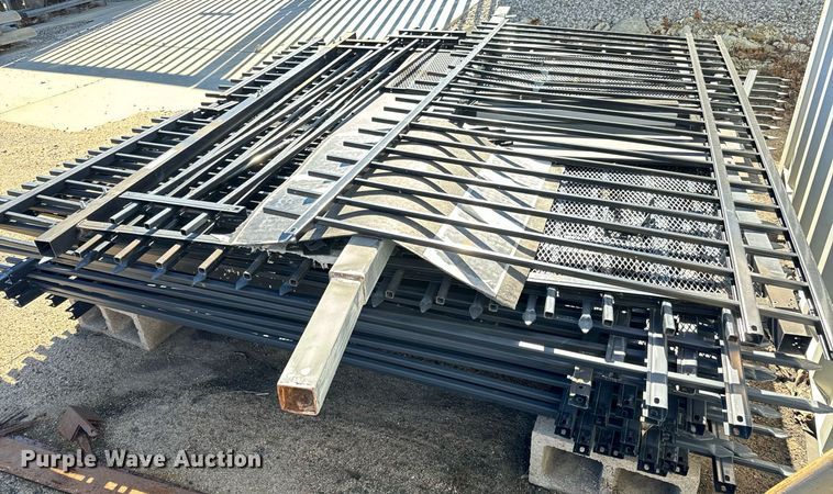 image for item NU9397 Wrought iron fence materials