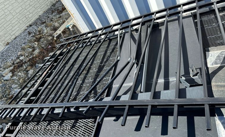 image for item NU9397 Wrought iron fence materials