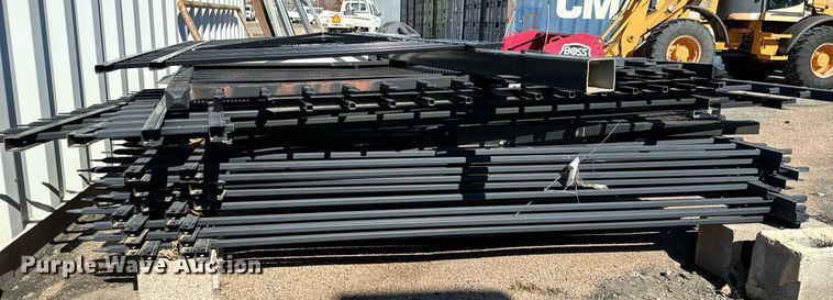 image for item NU9397 Wrought iron fence materials