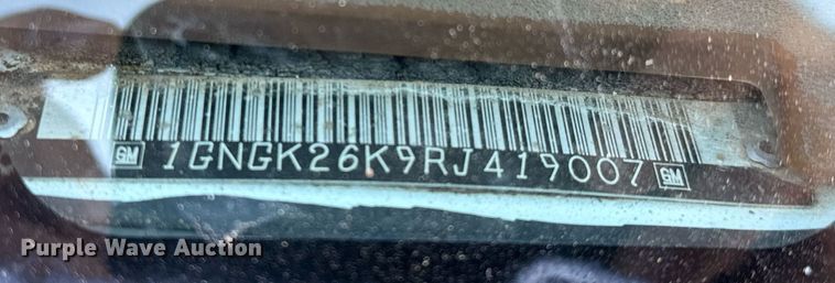 image for item NU9402 1994 Chevrolet  2500 SUV