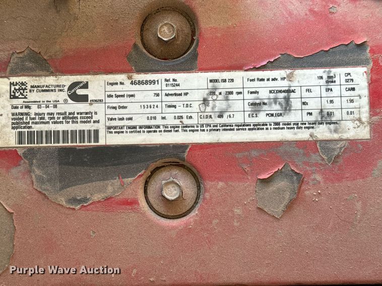 image for item NU9433 2009 Blue Bird school bus