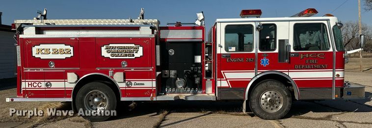 image for item NU9436 1993 Spartan  GA40M-2142 pumper fire truck