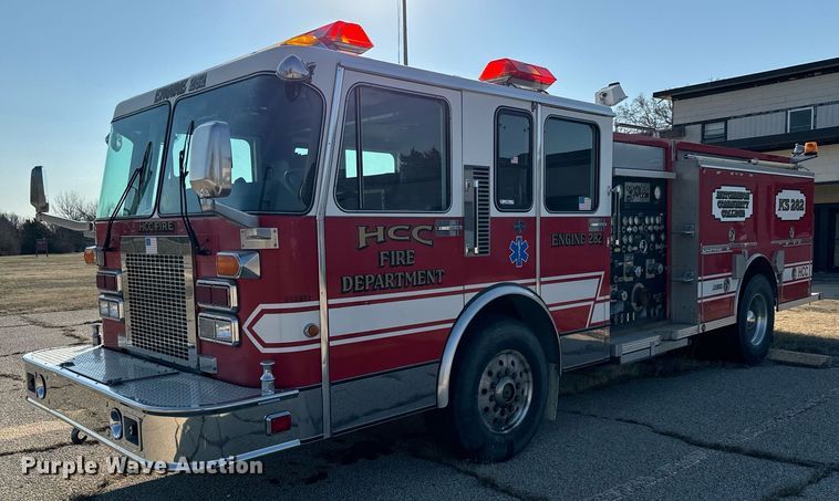 image for item NU9436 1993 Spartan  GA40M-2142 pumper fire truck