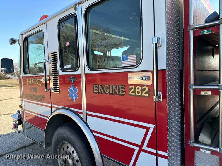 image for item NU9436 1993 Spartan  GA40M-2142 pumper fire truck