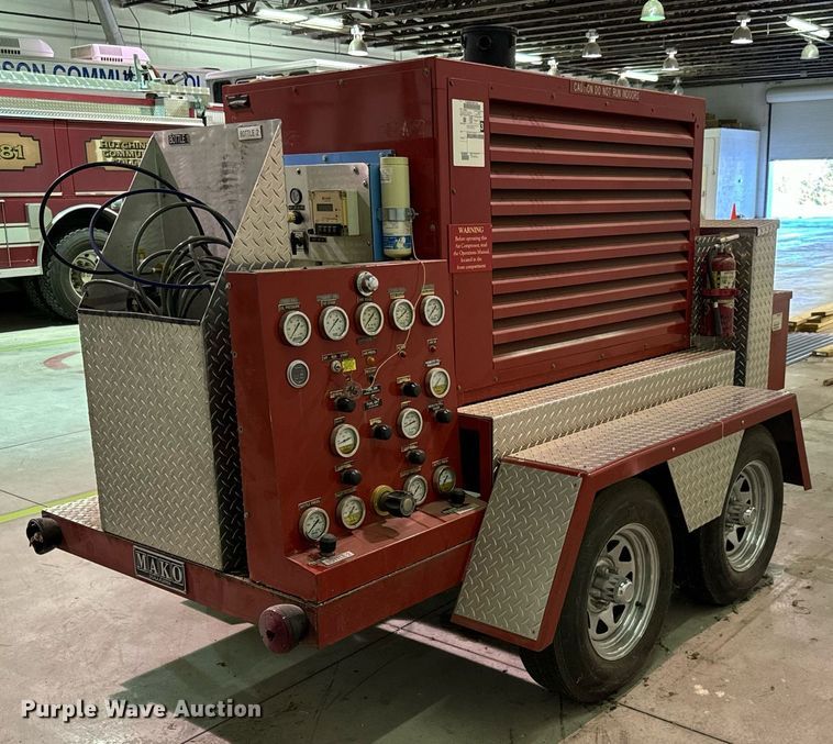 image for item NU9438 Mako 5407BADT SCBA air compressor 