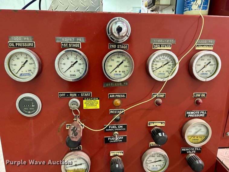 image for item NU9438 Mako 5407BADT SCBA air compressor 