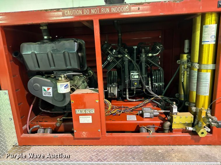 image for item NU9438 Mako 5407BADT SCBA air compressor 