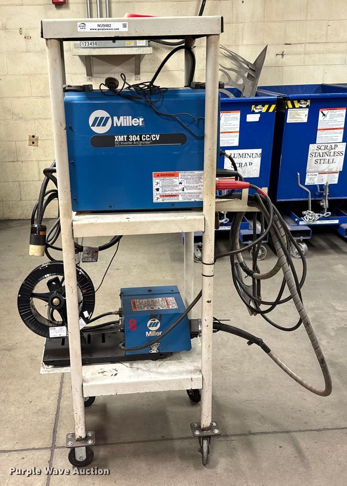 image for item NU9482 Miller  XMT 304 CC/CV welder