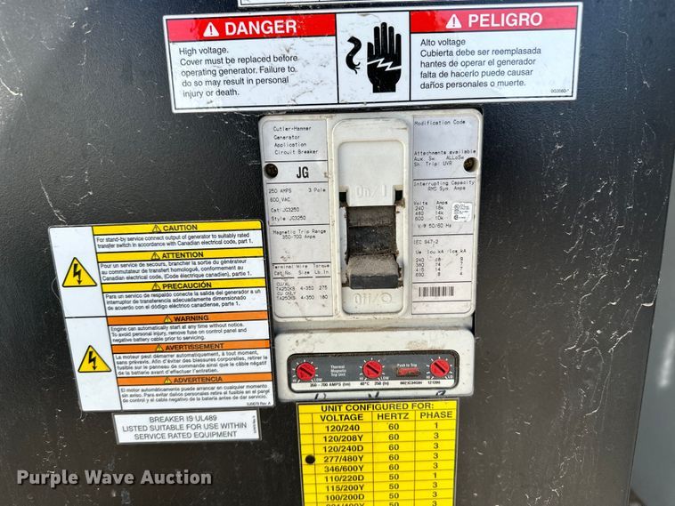 image for item OA9602 Olympian G150LG2 generator