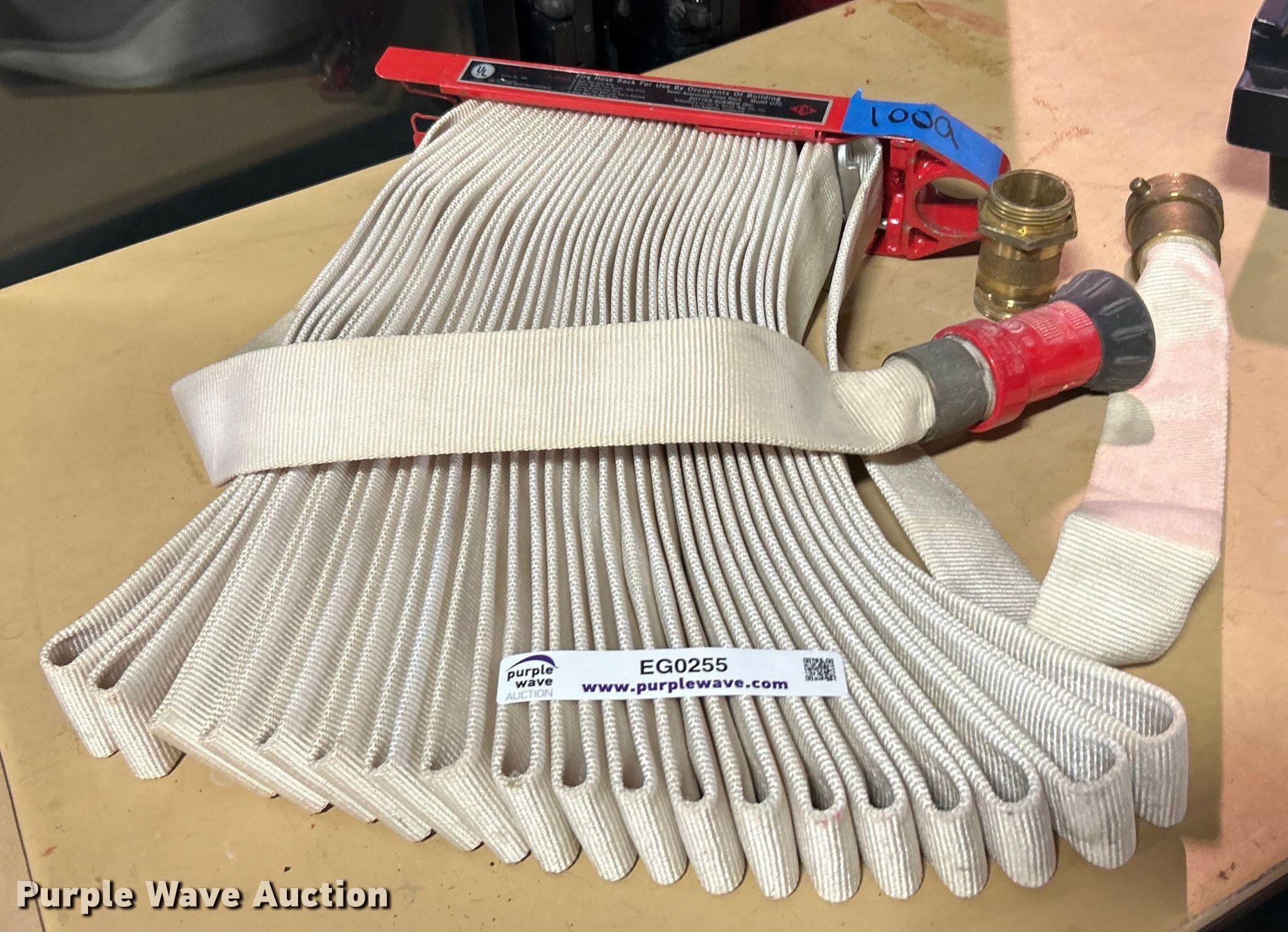 Potter-Roemer fire hose rack in Tulsa, OK | Item EG0255 sold | Purple Wave