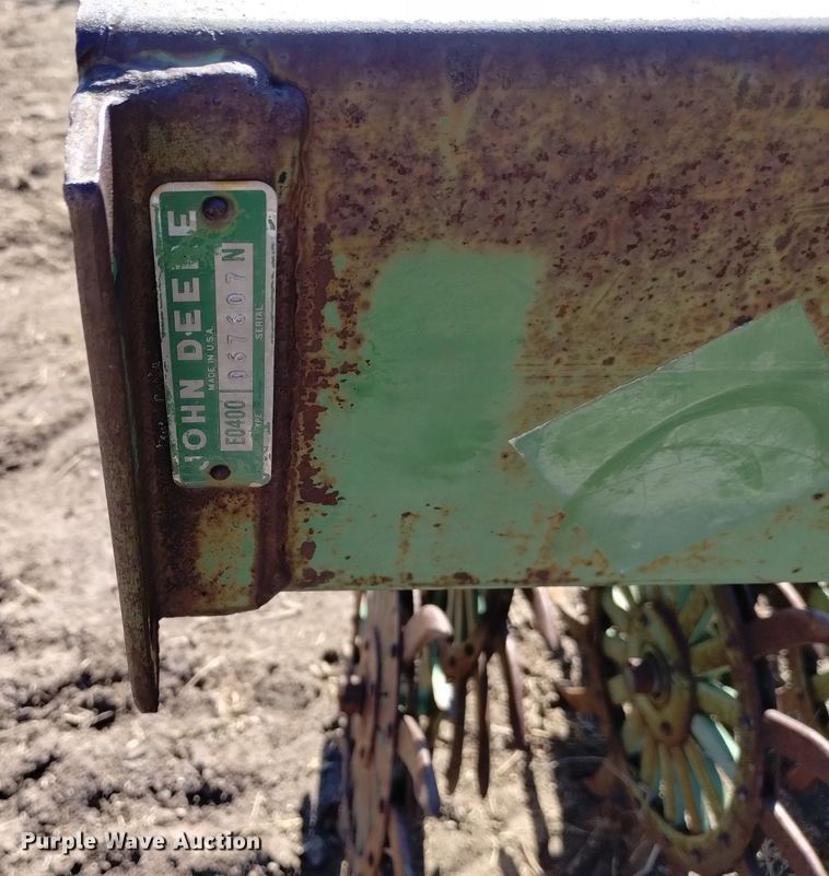 image for item DJ7046 John Deere 400 rotary hoe