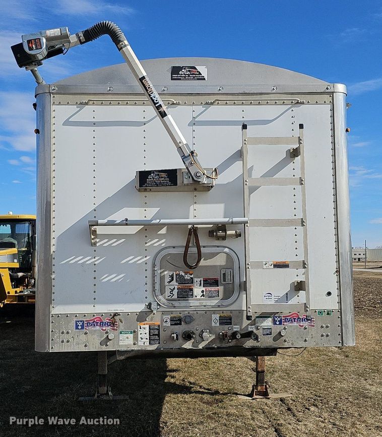 image for item DK0580 2012 Wilson Trailer Company DWBT-650 live bottom trailer