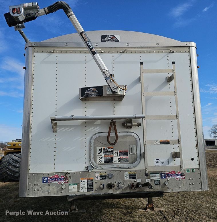 image for item DK0580 2012 Wilson Trailer Company DWBT-650 live bottom trailer