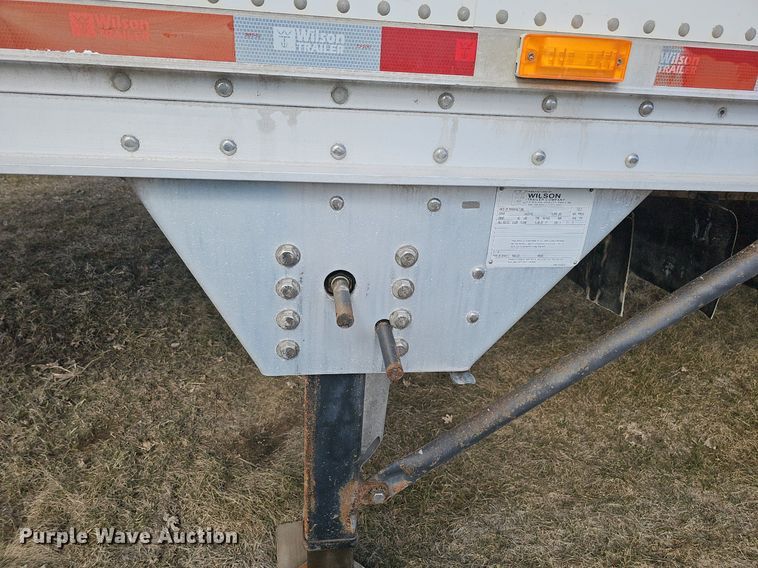 image for item DK0580 2012 Wilson Trailer Company DWBT-650 live bottom trailer