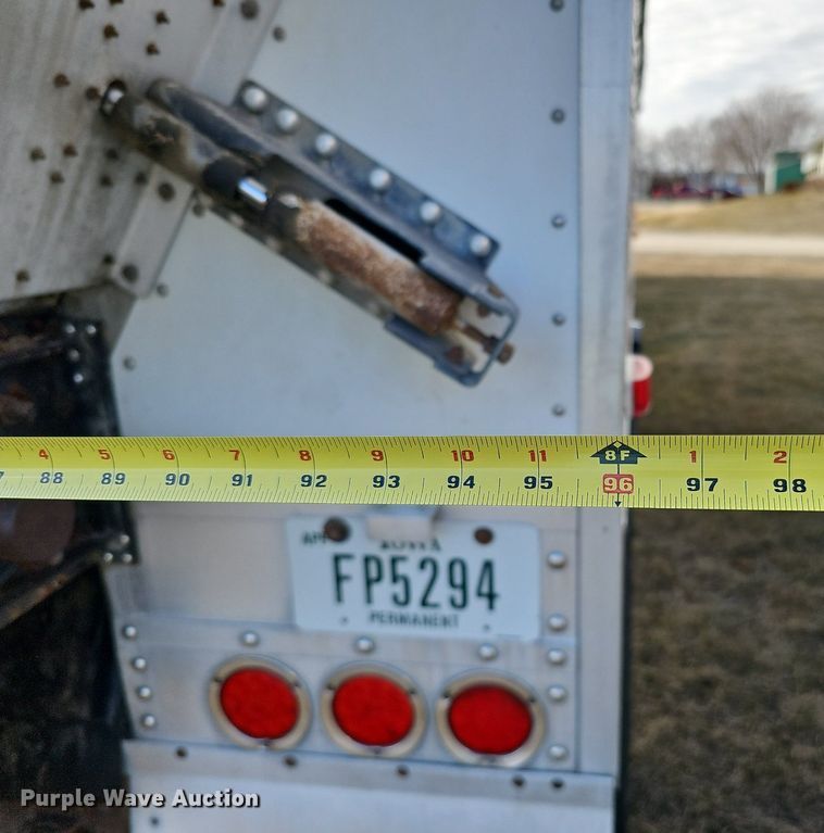 image for item DK0580 2012 Wilson Trailer Company DWBT-650 live bottom trailer