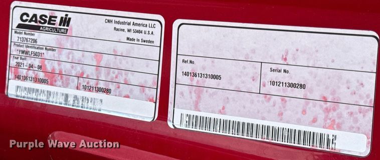 image for item DL4409 2022 Case IH  Farmall 115A MFWD tractor