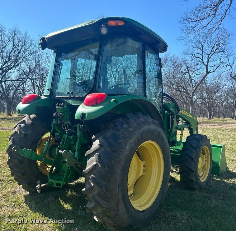 image for item DN0706 2012 John Deere 5083E MFWD tractor