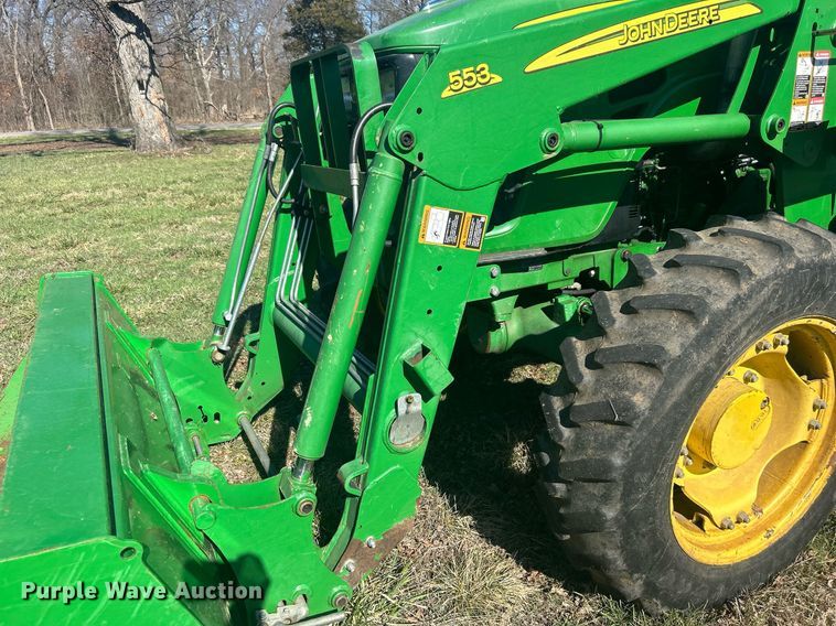image for item DN0706 2012 John Deere 5083E MFWD tractor