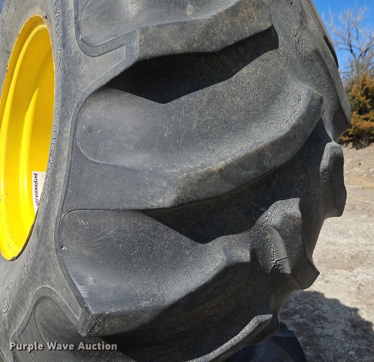 image for item DN7240 (2) Goodyear Dyna Torque II 28L-26 tires and wheels