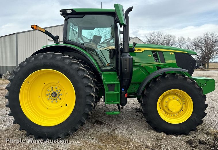 image for item DO2217 2022 John Deere 6R195 MFWD tractor