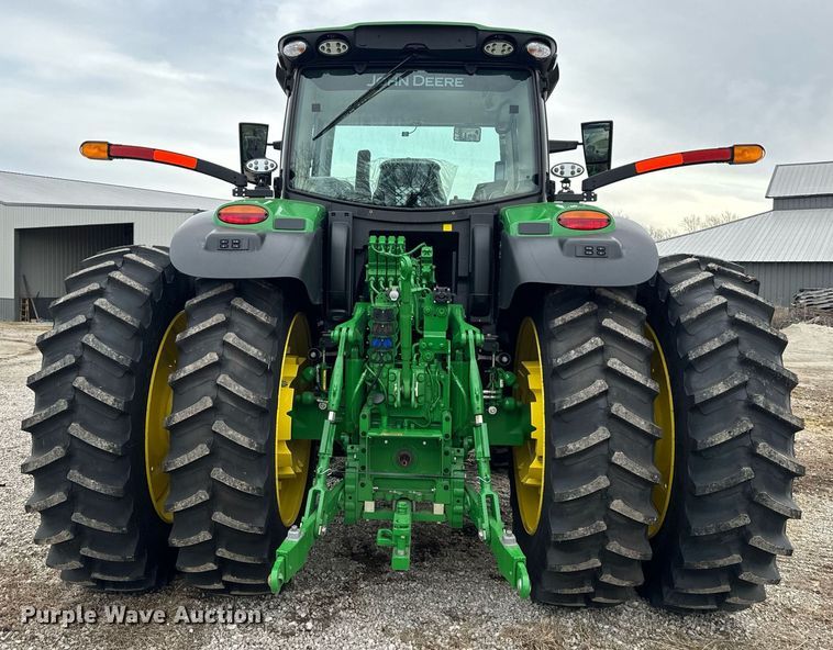 image for item DO2217 2022 John Deere 6R195 MFWD tractor